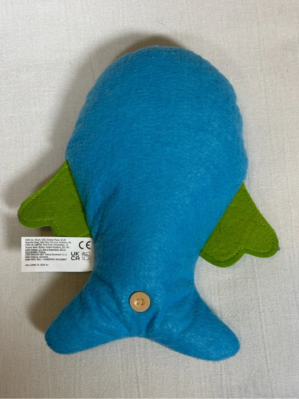 Fuggler Doll Funny Ugly Monster Plush Sir Horns A Lot & Cod Father